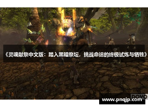 《灵魂献祭中文版：踏入黑暗祭坛，挑战命运的终极试炼与牺牲》